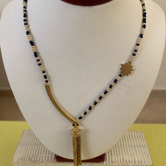 ⚫️BF⬇️EXCLUSIVE REBECCA MINKOFF NECKLACE METALLIC - Picture 2 of 8